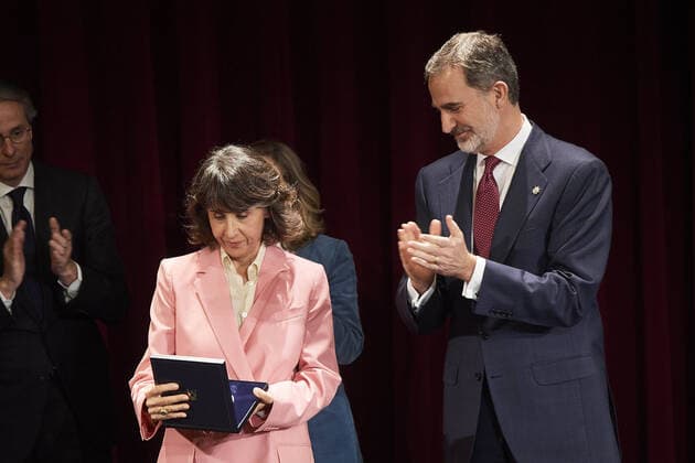 26-02-2020 King Felipe during the kingdom of Spain award to Placido Arango in memoriam at the Prado museum in Madrid. No Spain  Copyright: xPPEx