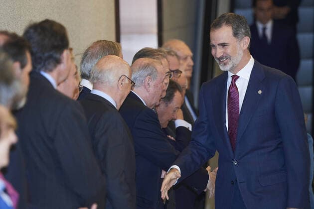 26-02-2020 King Felipe during the kingdom of Spain award to Placido Arango in memoriam at the Prado museum in Madrid. No Spain  Copyright: xPPEx