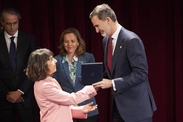 Entertainment Bilder des Tages 26-02-2020 King Felipe during the kingdom of Spain award to Placido Arango in memoriam at the Prado museum in Madrid. No Spain  Copyright: xPPEx