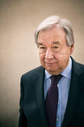 Antonio Guterres, Secretary General of the United Nations, hosted by the 43 Human Rights Council at the Palais des Nations in Geneva 24 02 2020 Geneva Switzerland Copyright: xFelixxZahn photothek.netx