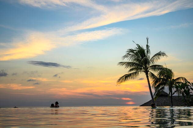 Infinity pool at Marival Armony resort in Riviera Nayarit, Mexico. Riviera Nayarit Nayarit Mexico Copyright: xGregxVaughnx GV19111404