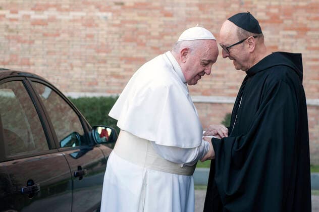 2020 Bilder des Jahres, News 02 Februar News Themen der Woche KW09 News Bilder des Tages NO FRANCE - NO SWITZERLAND: Pope Francis leads the Ash Wednesday mass which opens Lent, the forty-day period of abstinence and deprivation for Christians before Holy Week and Easter, on February 26, 2020, at the Santa Sabina church in Rome  Copyright: xÂ©AlessiaxGiuliani CPPx xIPAx xCatholicxPressxPhotox