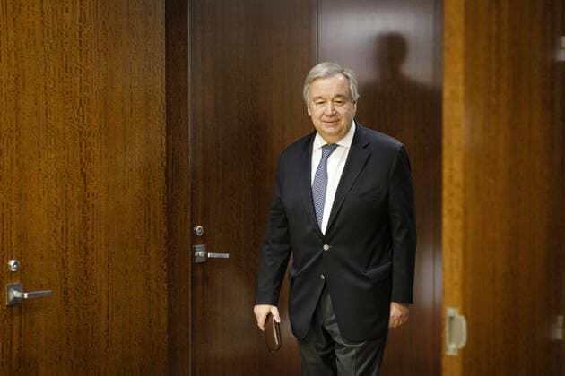 Antonio Guterres, Secretary-General of the United Nations New York, 26 02 2020 New York United States Copyright: xThomasxTrutschelx