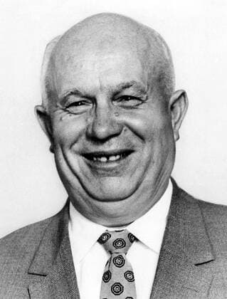 Soviet Premier Nikita Khrushchev (1894-1971), early 1960s Courtesy Everett Collection PUBLICATIONXNOTxINxCANxCHNxFRAxITAxJPNxNORxPOLxRUSxESPxUKxUSA Copyright: xCourtesyxEverettxCollectionx HBDNIKH EC001