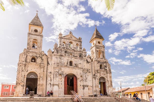 Guadalupe Church in Granada, Nicaragua, Central America Copyright: ChrisxMouyiaris 1297-1132