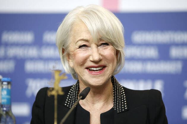 Helen Mirren, the actress and winner of the Golden Honorary Bear at the press conference during the 70 Berlinale International Film Festival on 27 2 2020 in Berlin Berlin Berlinale 2020 Golden Honorary Bear for Helen Mirren Photocall press conference