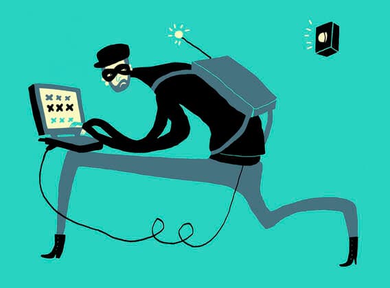 Computer hacker triggers alarm  Copyright: xOivindxHovlandx 11250136