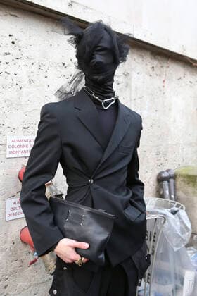 Guest CELEBRITES : Defile Rick Owens - Paris - 27 02 2020 MichaelBaucher Panoramic 