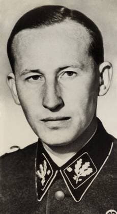 IMAGO History, Zweiter Weltkrieg: 1939 - 1945 Reinhard Heydrich, Director of the Nazi Gestapo, and occupation leader western Czechoslovakia. His assassination by Czech partisans resulted in German retaliatory murders of 1300 civilians from the nearby villages of Lidice and Lezaky in June 1942. World For usage credit please use; PUBLICATIONXNOTxINxCANxCHNxFRAxITAxJPNxNORxPOLxRUSxESPxUKxUSA Copyright: xCourtesyxEverettxCollectionx HISL037 EC621