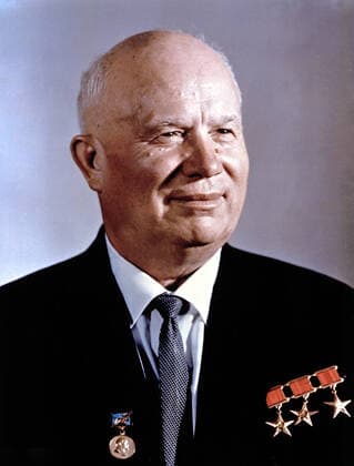 Nikita Kruschev, c. 1960s Courtesy Everett Collection PUBLICATIONXNOTxINxCANxCHNxFRAxITAxJPNxNORxPOLxRUSxESPxUKxUSA Copyright: xCourtesyxEverettxCollectionx P8DNIKR EC001