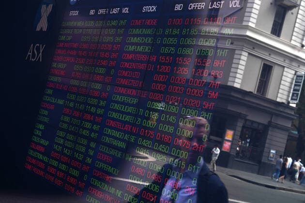 ASX LOSSES, The market boards at the Australian Stock Exchange (ASX) in Sydney, Friday, February 28, 2020. The ASX has tanked about 10 per cent, wiping off more than $240 billion in value, since the market hit a record high on February 20. ( NO ARCHIVING, EDITORIAL USE ONLY, NO USE IN BOOKS WITHOUT CONSENT SYDNEY NSW AUSTRALIA  Copyright: xDEANxLEWINSx 20200228001452224439