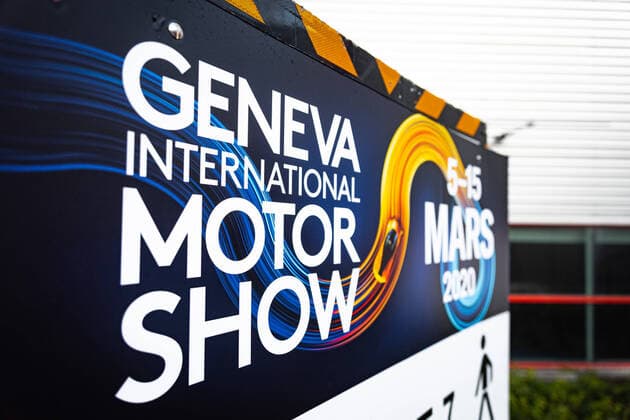 Switzerland bans major events Symbolic images from the Geneva International Auto Show Geneva Geneva, Palexpo Copyright: xMarcxGruberx