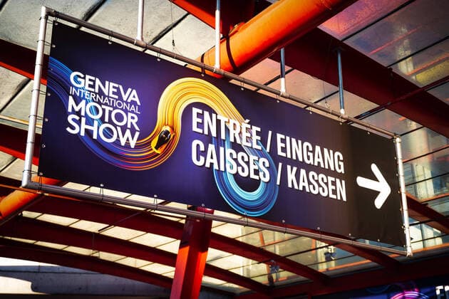 Switzerland bans major events Symbolic images from the Geneva International Auto Show Geneva Geneva, Palexpo Copyright: xMarcxGruberx