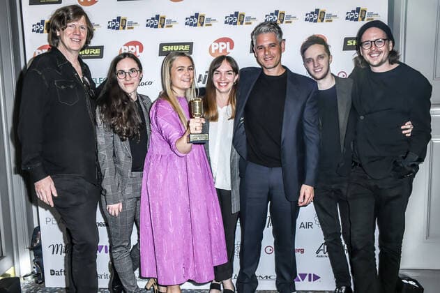 Studio of the Year winner The Church Studio attend The Music Producers Guild Awards at JW Marriott Grosvenor House London on Park Lane in London. FEBRUARY 27th 2020  SLIx20575