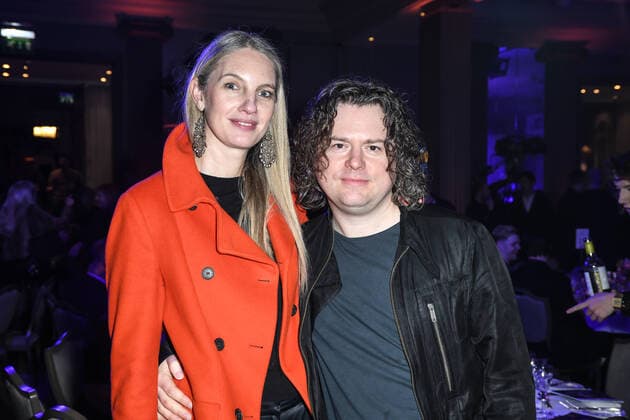 Record producers Catherine Marks and Cam Blackwood attend The Music Producers Guild Awards at JW Marriott Grosvenor House London on Park Lane in London. FEBRUARY 27th 2020  SLIx20575