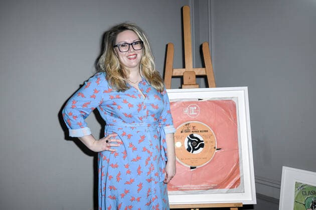 Katie Tavini attends The Music Producers Guild Awards at JW Marriott Grosvenor House London on Park Lane in London. FEBRUARY 27th 2020  SLIx20575