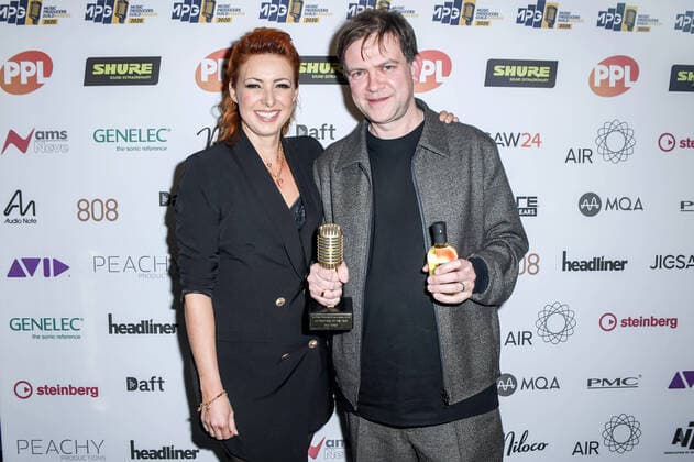 UK Producer of the Year winner Dan Carey attends The Music Producers Guild Awards at JW Marriott Grosvenor House London on Park Lane in London. FEBRUARY 27th 2020  SLIx20575