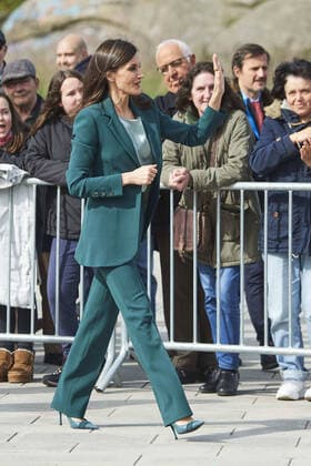 February 28, 2020, A Coruna, Galicia, Spain: Queen Letizia of Spain attends the Proclamation of the winner of the Ã¢â‚¬Ëœ2020 Princess of Girona Foundation Social category at Agora sociocultural center on February 28, 2020 in A Coruna, Spain A Coruna Spain  - ZUMAg15_ 20200228_zaf_g15_058 Copyright: xJackxAbuinx