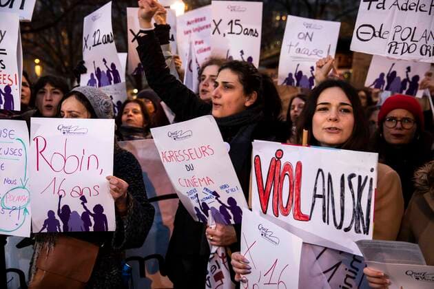 Paris, France, February 28th, 2020 - Osez le feminisme rally against Polanski s Cesar 2020 nominations for his movie J accuse .  Copyright: xAlexisxSciardx