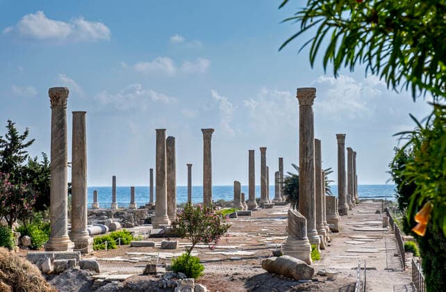 Al-Mina archaeological site, Tyre (Sour), Lebanon. Tyre Lebanon Copyright: xLucasxVallecillosx xVWPicsx LVM-Li.Ti-2445