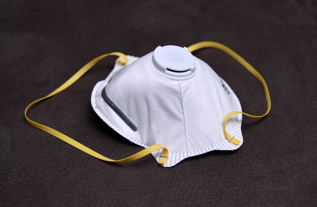 Tuebingen 29 02 2020 symbolic image protective mask, face mask, protective masks are almost sold out