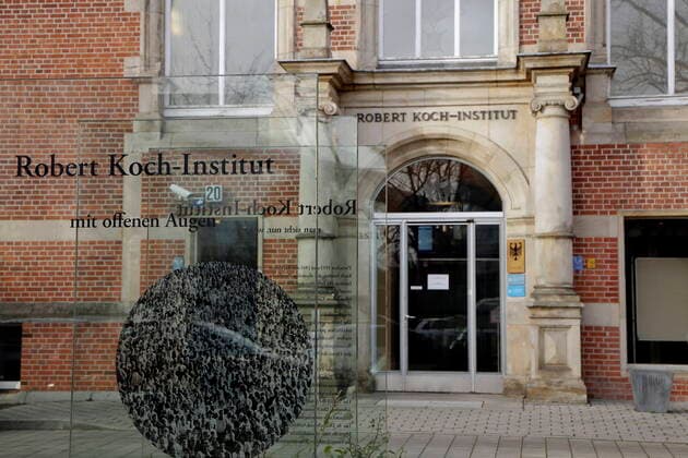 29 02 2020, Berlin, Germany Photo The Robert Koch Institute, RKI, in Berlin, is one of the oldest biomedical research facilities in the world and the Public Health Institute for Germany.