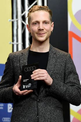 Adrien Merigeau Audi Short Film Award Genius Loci at the press conference of the winners of the Berlinale 2020 70 Berlin International Film Festival at the Hotel Grand Hyatt Berlin, 29 02 2020 Foto:xN.xKubelkax xFuturexImage