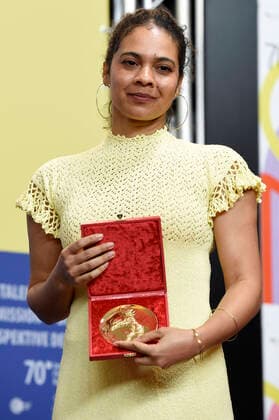 Keisha Rae Witherspoon Golden Bear Best Short Film T at the press conference of the winners of the Berlinale 2020 70 Berlin International Film Festival at the Hotel Grand Hyatt Berlin, 29 02 2020 Foto:xN.xKubelkax xFuturexImage