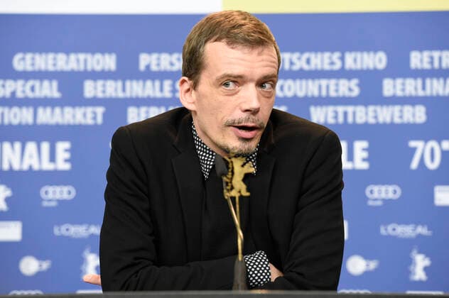 Cristi Puiu Encounters Award Best Director Malmkrog at the press conference of the winners of the Berlinale 2020 70 Berlin International Film Festival at the Hotel Grand Hyatt Berlin, 29 02 2020 Foto:xN.xKubelkax xFuturexImage