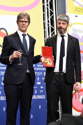 Anders Edström, C W Winter Encounters Award Best Film The Works and Days Works and Days at the press conference of the prize winners at the Berlinale 2020 70 Berlin International Film Festival at the Hotel Grand Hyatt Berlin, 29 02 2020 Foto:xN.xKubelkax xFuturexImage