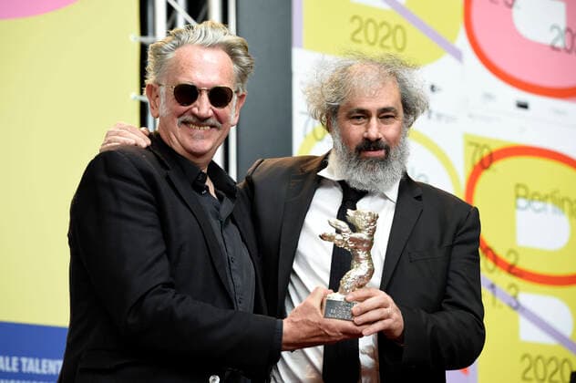 Benoit Delepine and Gustave Kervern Silver Bear 70 Berlinale Effacer l™historique Delete History at the press conference of the winners of the Berlinale 2020 70 Berlin International Film Festival at the Hotel Grand Hyatt Berlin, 29 02 2020 Foto:xN.xKubelkax xFuturexImage