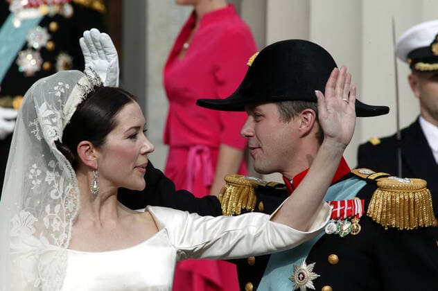 2004-05-14 Wedding Copenhagen Mary and Frederik (c) Charles Hammarsten IBL kungahus Danmark x2492x *** 2004 05 14 Wedding Copenhagen Mary and Frederick c Charles Hammarsten IBL royal house Denmark x2492x,  Copyright: xCharlesxHammarsten TTx