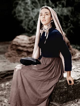 OSCARS. Beste Hauptdarstellerin. PreistrÃ¤gerinnen 1941-1950 THE SONG OF BERNADETTE, Jennifer Jones, 1943. Ã‚Â©20th Century-Fox Film Corporation, TM & Copyright courtesy Everett Collection Â©20thCentFox Courtesy Everett Collection PUBLICATIONXNOTxINxCANxCHNxFRAxITAxJPNxNORxPOLxRUSxESPxUKxUSA Copyright: xÃ‚Â©20thCentFox CourtesyxEverettxCollectionx M8DSOOF FE009