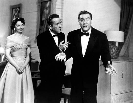 OSCARS. Bester Nebendarsteller. PreistrÃ¤ger 1951-1960 THE BAREFOOT CONTESSA, from left: Elizabeth Sellars, Humphrey Bogart, Edmond O Brien, 1954 Courtesy Everett Collection PUBLICATIONXNOTxINxCANxCHNxFRAxITAxJPNxNORxPOLxRUSxESPxUKxUSA Copyright: xCourtesyxEverettxCollectionx MBDBACO EC027