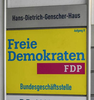 Hans Dietrich Genscher House, Federal Office of the FDP, Free Democrats, Berlin