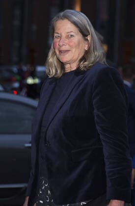 04-03-2020 Delft Princess Mabel s mother Florence Malde Gijsberdina Kooman Flos Wisse Smit arriving for the presentation of the 6th Prince Friso engineering award at the Oude Bibliotheek Academy in Delft.  Copyright: xPPEx