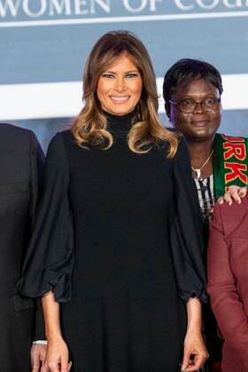 March 4, 2020, Washington, DC, United States: March 4, 2020 - Washington, DC, United States: First Lady MELANIA TRUMP at the 2020 International Women of Courage Awards. Washington United States - ZUMAb161 20200304_zap_b161_014 Copyright: xMichaelxBrochsteinx