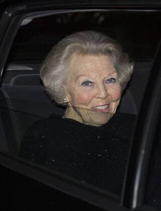 04-03-2020 Delft Princess Beatrix and Princess Mabel during the presentation of the 6th Prince Friso engineering award at the Oude Bibliotheek Academy in Delft.  Copyright: xPPEx