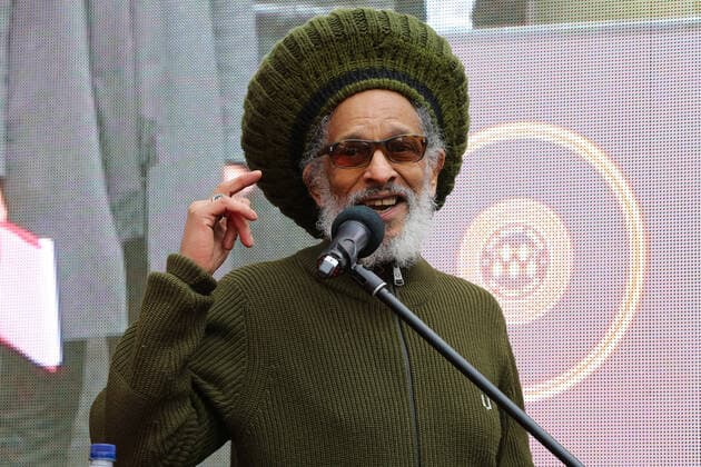 March 4, 2020, London, United Kingdom: Film director, Don Letts during the unveiling of Amy Winehouse s stone, in honour of the late British singer at the Music Walk of Fame in Camden, in north London. London United Kingdom - ZUMAs197 20200304_zaa_s197_172 Copyright: xStevexTaylorx