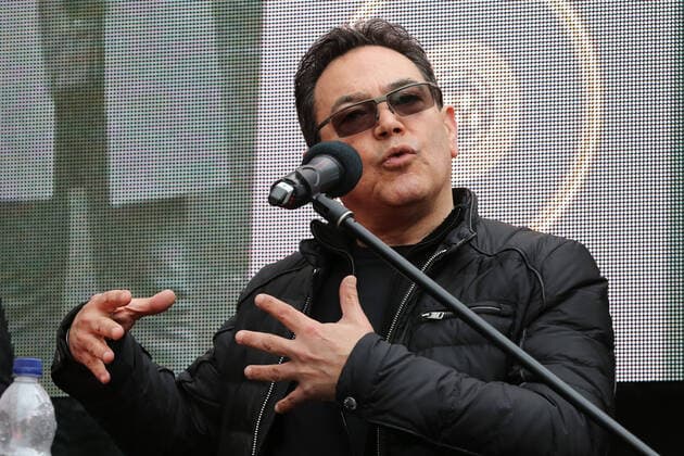 March 4, 2020, London, United Kingdom: Jon Moss during the unveiling of Amy Winehouse s stone, in honour of the late British singer at the Music Walk of Fame in Camden, in north London. London United Kingdom - ZUMAs197 20200304_zaa_s197_174 Copyright: xStevexTaylorx