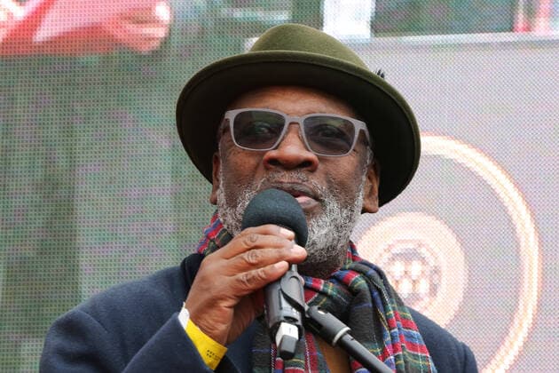 March 4, 2020, London, United Kingdom: British musician, Lynval Golding during the unveiling of Amy Winehouse s stone, in honour of the late British singer at the Music Walk of Fame in Camden, in north London. London United Kingdom - ZUMAs197 20200304_zaa_s197_193 Copyright: xStevexTaylorx