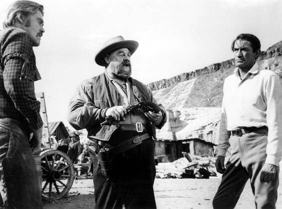 OSCARS. Bester Nebendarsteller. PreistrÃ¤ger 1951-1960 THE BIG COUNTRY, Chuck Connors, Burl Ives, Gregory Peck, 1958 Courtesy Everett Collection PUBLICATIONXNOTxINxCANxCHNxFRAxITAxJPNxNORxPOLxRUSxESPxUKxUSA Copyright: xCourtesyxEverettxCollectionx MBDBICO EC012