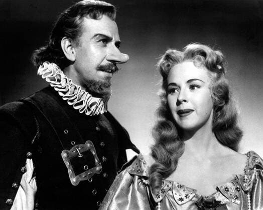 OSCARS. Bester Hauptdarsteller. PreistrÃ¤ger 1951-1960 CYRANO DE BERGERAC, Jose Ferrer, Mala Powers, 1950 Courtesy Everett Collection PUBLICATIONXNOTxINxCANxCHNxFRAxITAxJPNxNORxPOLxRUSxESPxUKxUSA Copyright: xCourtesyxEverettxCollectionx MBDCYDE EC001