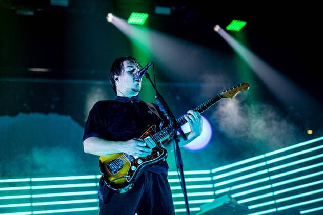 Hamburg, 5 March 2020 Milky Chance Clemens Rehbein, Philipp Dausch, Antonio Greger, Sebastian Schmidt at a concert in the Hamburg Sports Hall