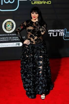 La Musa poses in the red carpet of the second edition of the Tu Musica Urbano Awards, at the Jose Miguel Agrelot Coliseum of San Juan, Puerto Rico, 5 March 2020. Tu Musica Urbano Awards in San Juan !ACHTUNG: NUR REDAKTIONELLE NUTZUNG!  Copyright: xThaisxLlorcax AME1508 20200306-637190616573583194