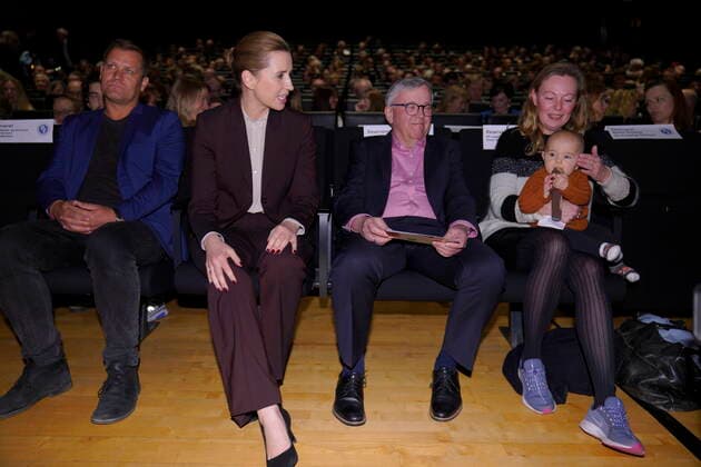 Press Minister, Mette Frederiksen S at the Press Photographer Associations annual awards ceremony AAerets Press Photo 2020 in The Black Diamond in Copenhagen on Friday, March 6, 2020,,  Copyright: MartinxSylvestx cop102 spdk20200306-143330-L