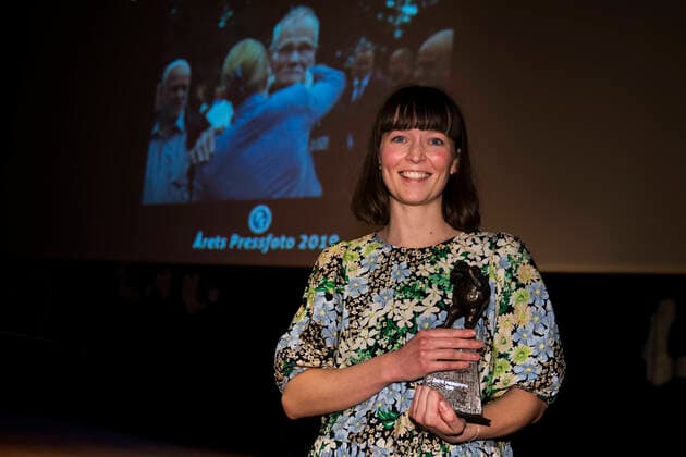 AArets Press Photo and News Image Sarah Hartvigsen Juncker AArets Press Photo 2019 awards ceremony in the Black Diamond in Copenhagen on Friday, March 6, 2020, Copenhagen Denmark,  Copyright: MartinxSylvestx cop102 spdk20200306-152358-L
