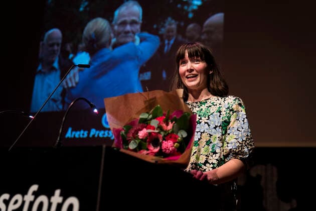 AArets Press Photo and News Image Sarah Hartvigsen Juncker AArets Press Photo 2019 awards ceremony in the Black Diamond in Copenhagen on Friday, March 6, 2020, Copenhagen Denmark,  Copyright: MartinxSylvestx cop102 spdk20200306-152407-L