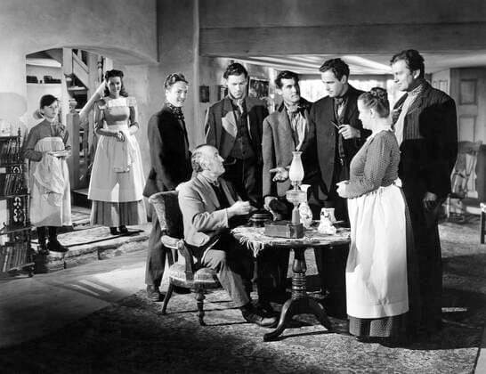 OSCARS. Bester Nebendarsteller. PreistrÃ¤ger 1941-1950 HOW GREEN WAS MY VALLEY, from left: Roddy McDowall, Maureen O Hara, James Monks, Donald Crisp (sitting), Richard Fraser, Evan S. Evans, Patric Knowles, Sara Allgood, John Loder, 1941. Ã‚Â©20th Century-Fox Film Corporation, TM & Copyright courtesy Everett Collection Â©20thCentFox Courtesy Everett Collection PUBLICATIONXNOTxINxCANxCHNxFRAxITAxJPNxNORxPOLxRUSxESPxUKxUSA Copyright: x20thCentFox CourtesyxEverettxCollectionx MBDHOGR FE040