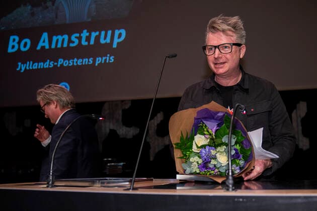 Bo Amstrup receives the award for this years cultural image AArets Press Photo 2019 awards ceremony in the Black Diamond in Copenhagen on Friday, March 6, 2020, Copenhagen Denmark,  Copyright: MartinxSylvestx cop102 spdk20200306-161736-L